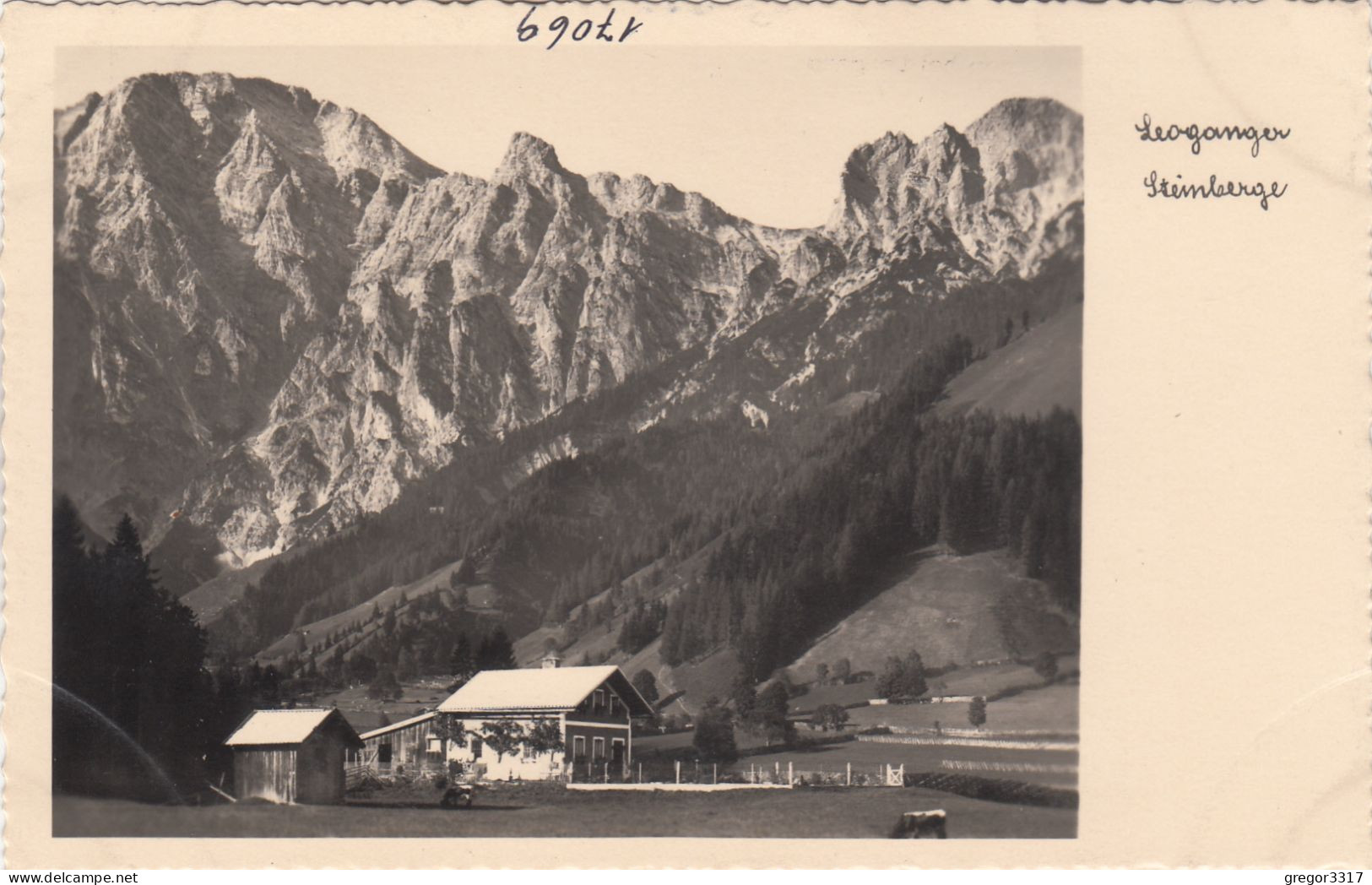 E394) LEOGANG - Steinberge Leoganger Steinberge - Salzburg - Tolle FOTO AK - Leogang