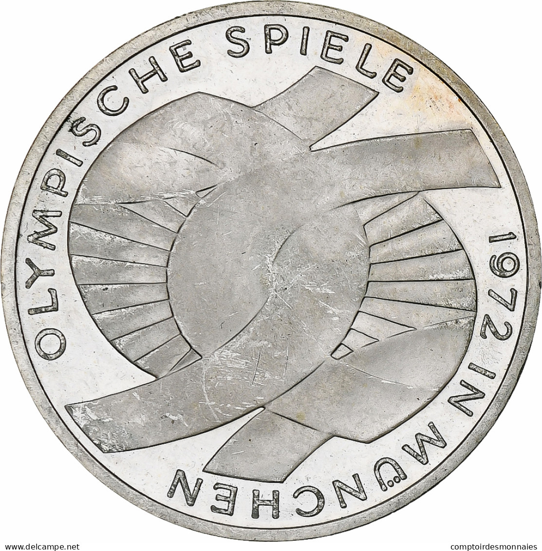 Monnaie, République Fédérale Allemande, 10 Mark, 1972, Karlsruhe, SUP+ - Commemorations