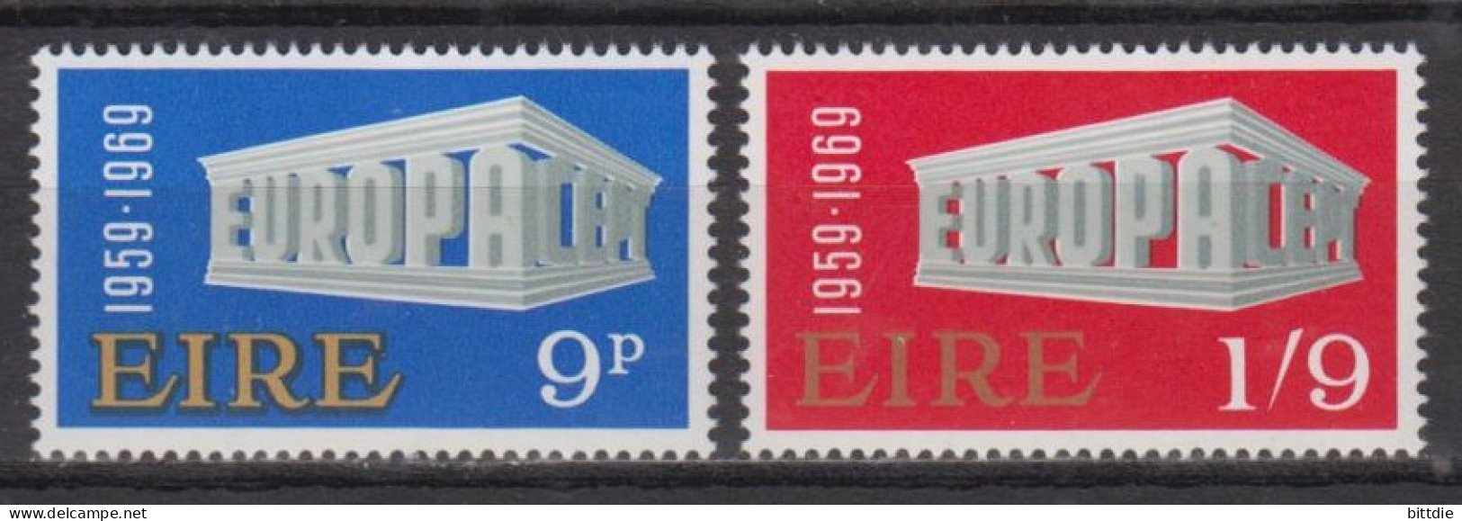 Europa/Cept , Irland  230/31 , Xx  (S 1746) - 1969