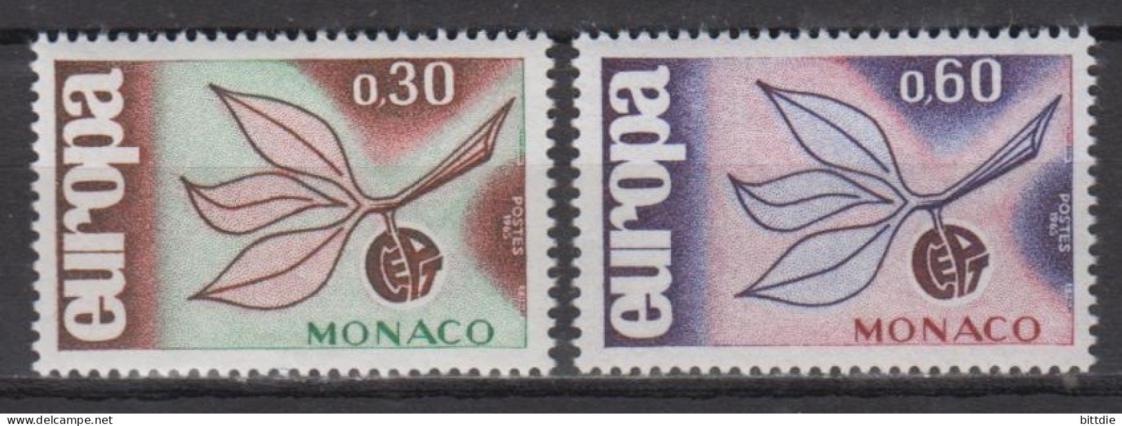 Europa/Cept, Monaco  810/11 , Xx  (S 1765) - 1965