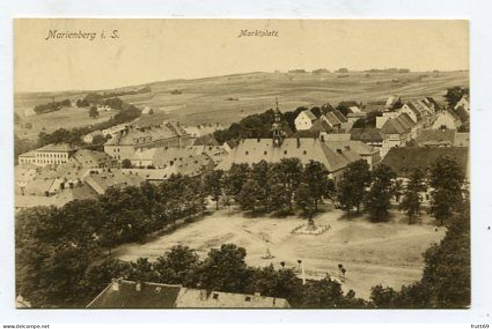 AK 187221 GERMANY - Marienberg I. S. - Marktplatz - Marienberg