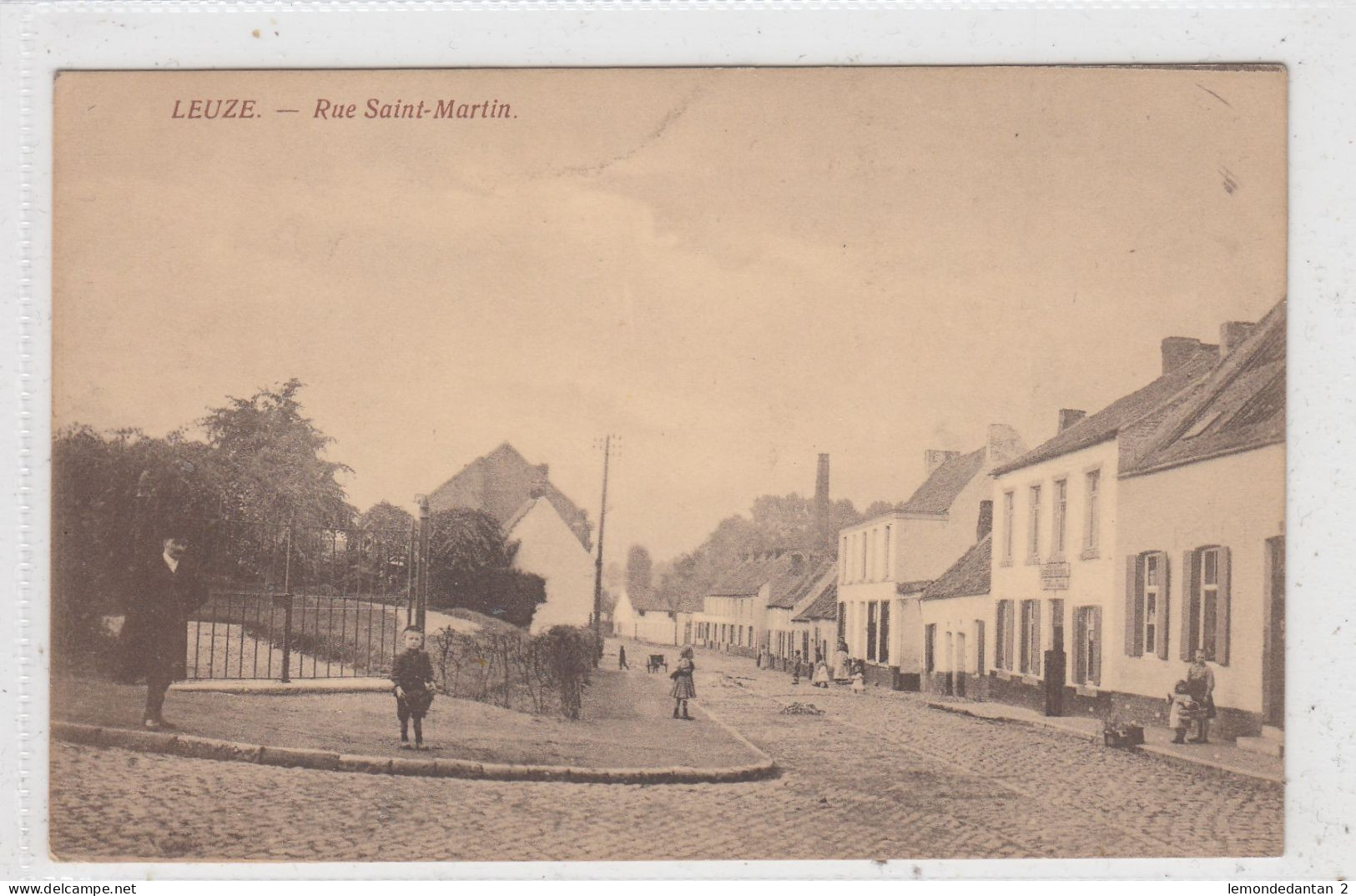 Leuze. Rue Saint-Martin. * - Leuze-en-Hainaut