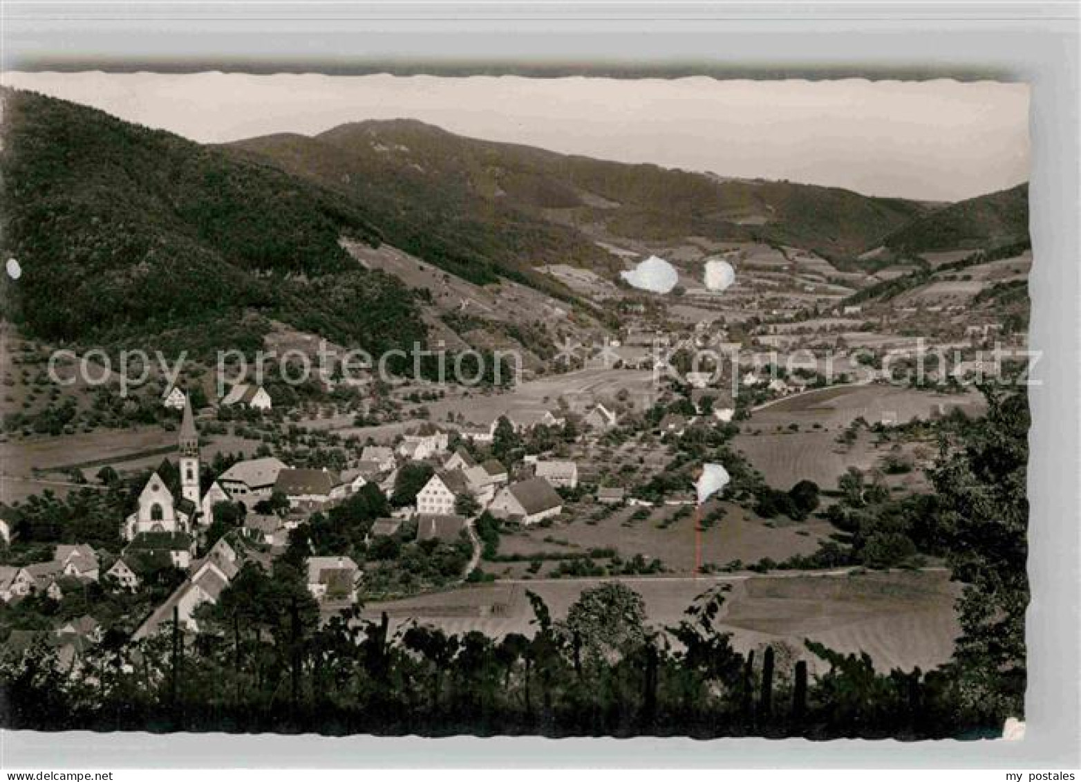 42813273 Glottertal Gasthaus Hirschen Panorama Glottertal Schwarzwald - Glottertal