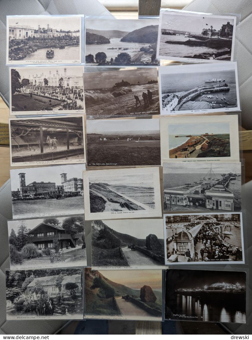 UNITED KINGDOM - 215 better quality postcards - Retired dealer's stock - ALL POSTCARDS PHOTOGRAPHED