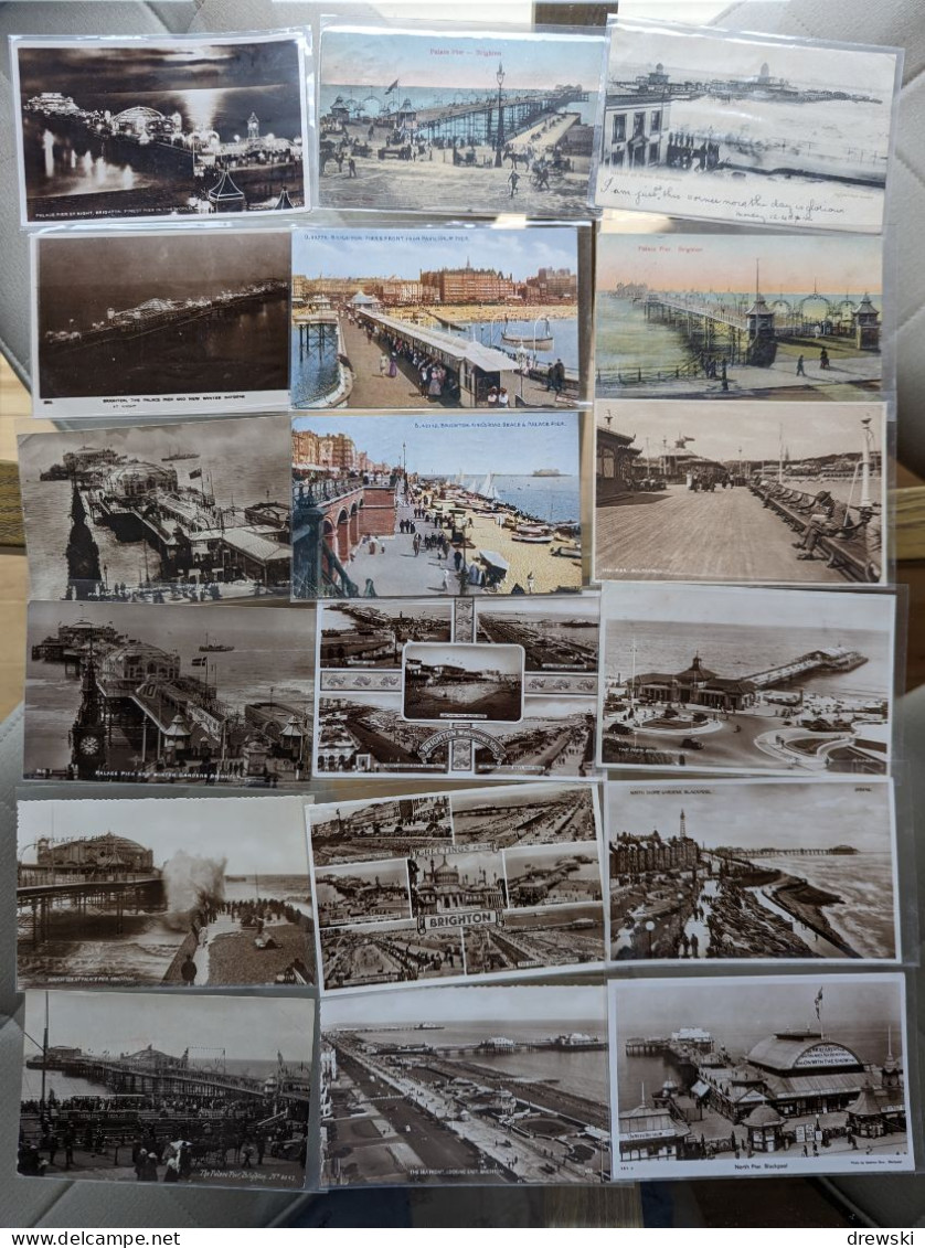 UNITED KINGDOM - 215 better quality postcards - Retired dealer's stock - ALL POSTCARDS PHOTOGRAPHED