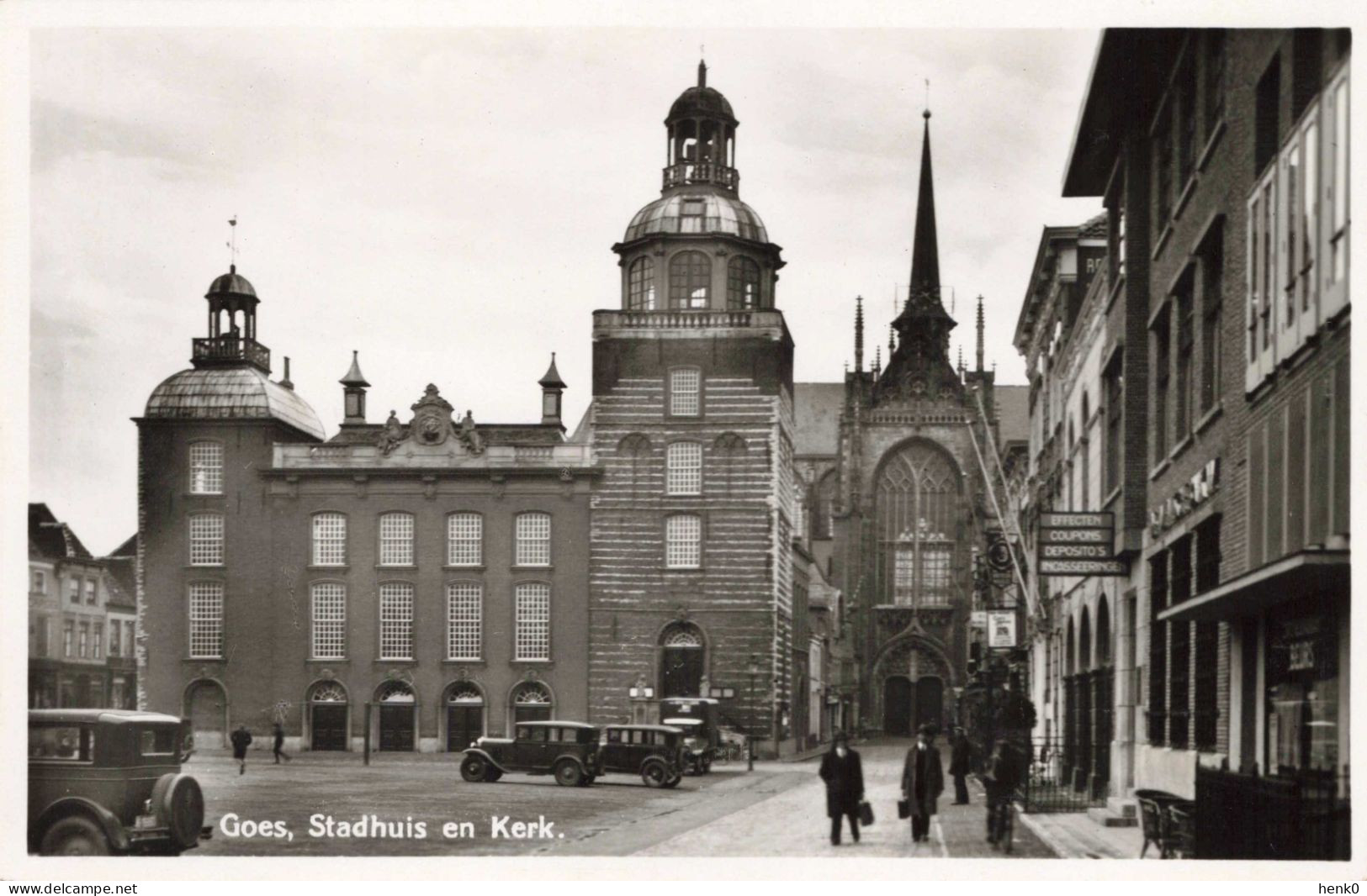 Goes Stadhuis En Kerk K6465 - Goes