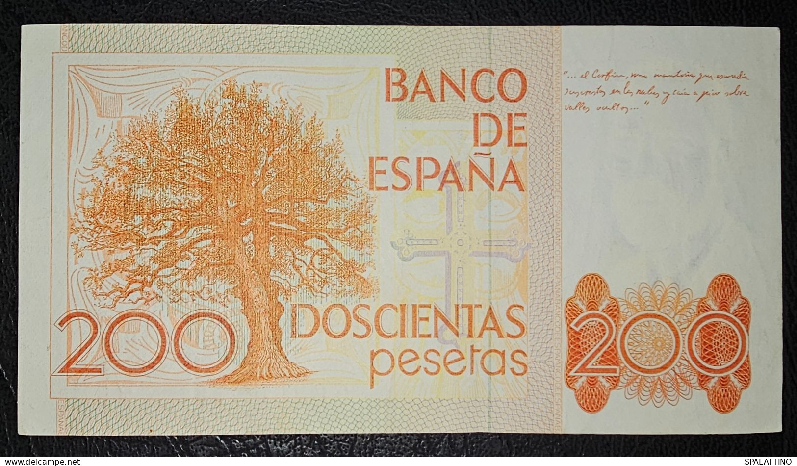 SPAIN- 200 PESETAS 1980. - [ 4] 1975-… : Juan Carlos I