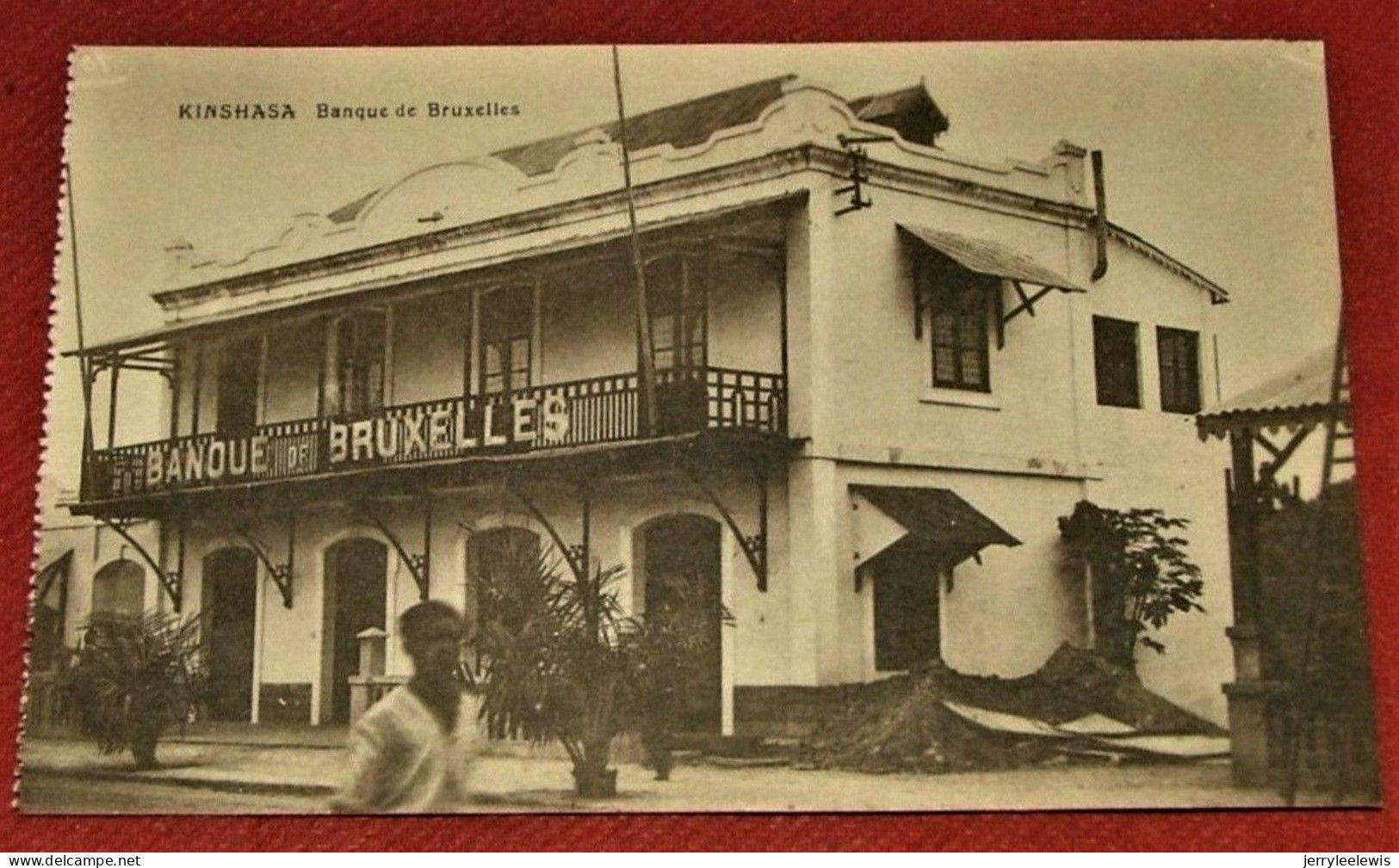 CONGO  BELGE -   Kinshasa - Léopoldville -   Banque De Bruxelles - Kinshasa - Leopoldville (Leopoldstadt)