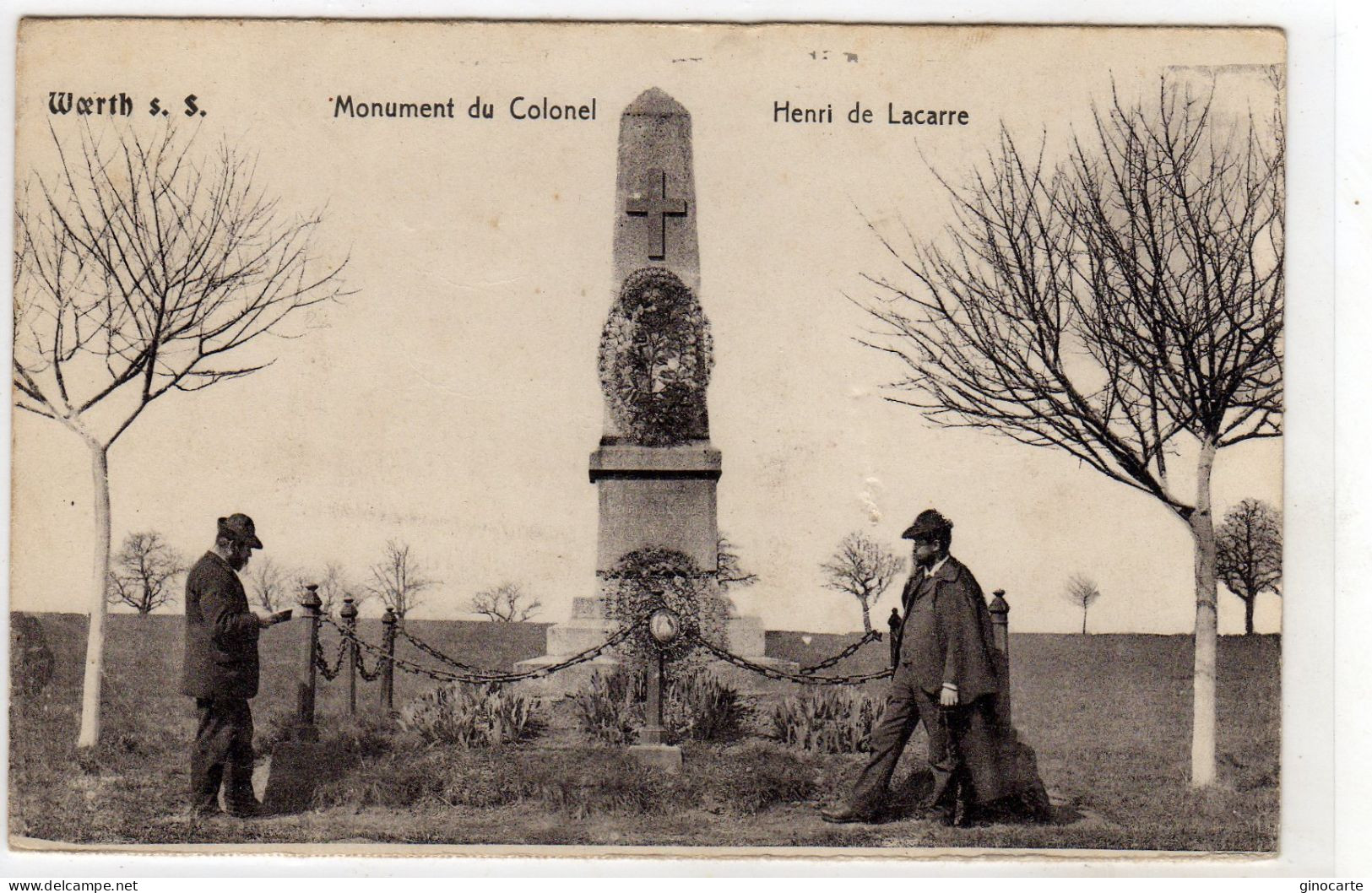 Woerth Monument Du Colonel Henri De Lacarre - Woerth