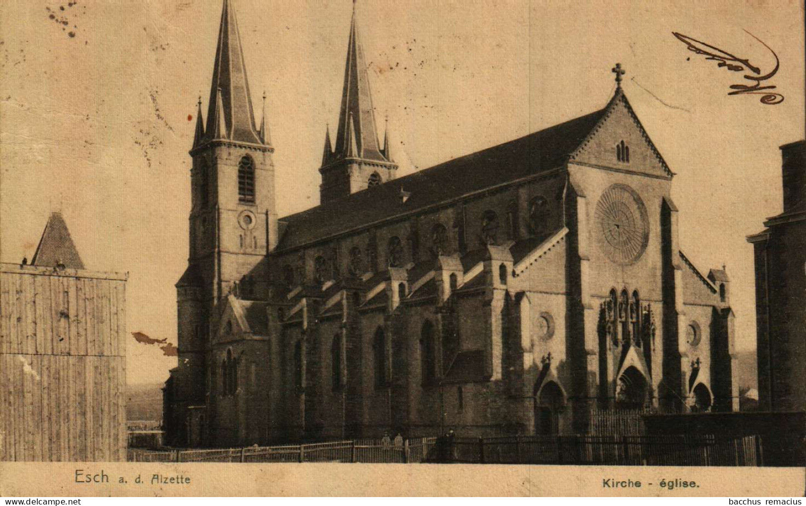 ESCH-SUR-ALZETTE - Église - Kirche   NELS, Metz Série 21 Nr 3 - Esch-Alzette