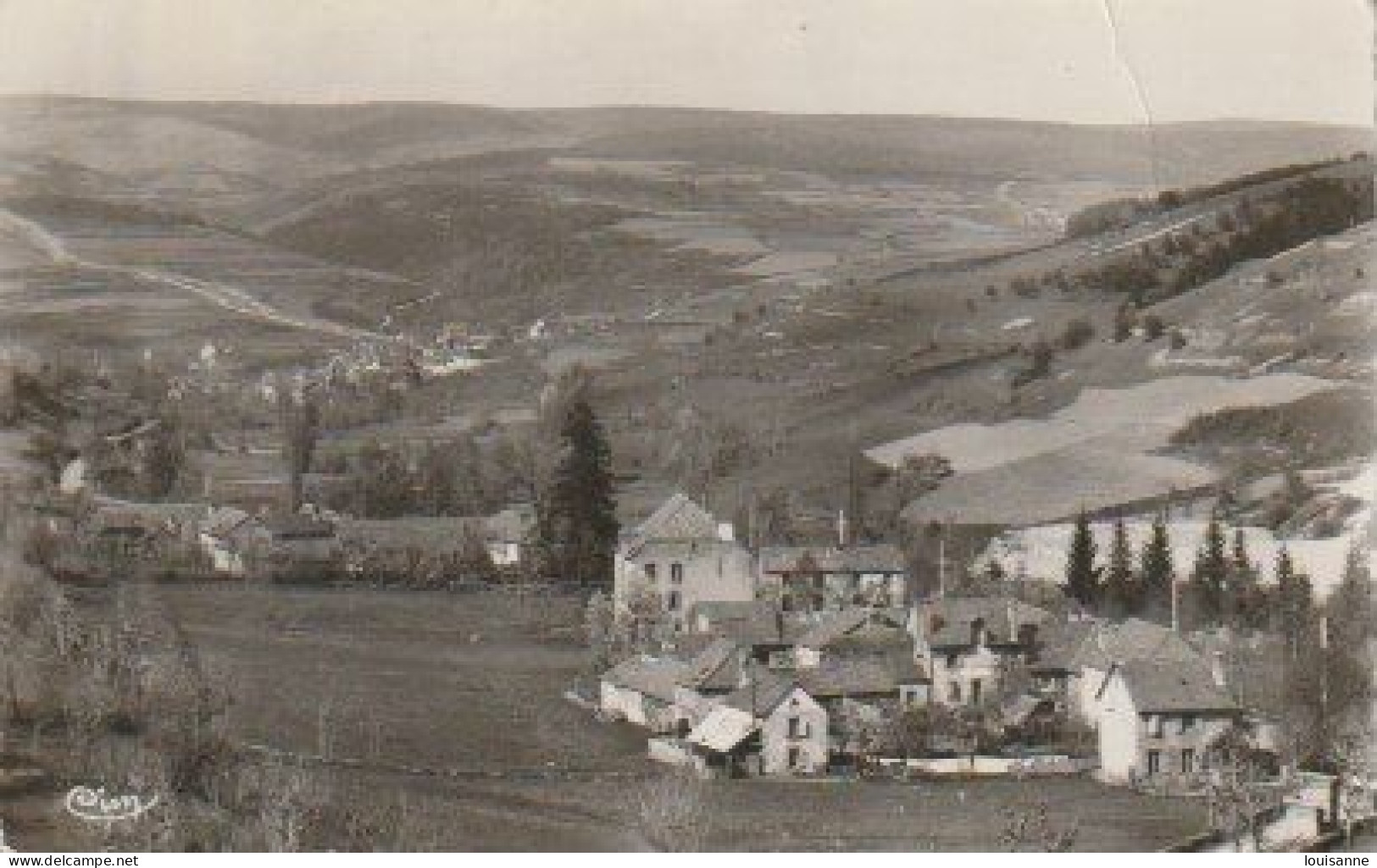 LE  BLEYMARD  ( 48 )    VALLÉE  DU  MAZEL  - C P S M    ( 23 / 12 / 67 - Le Bleymard