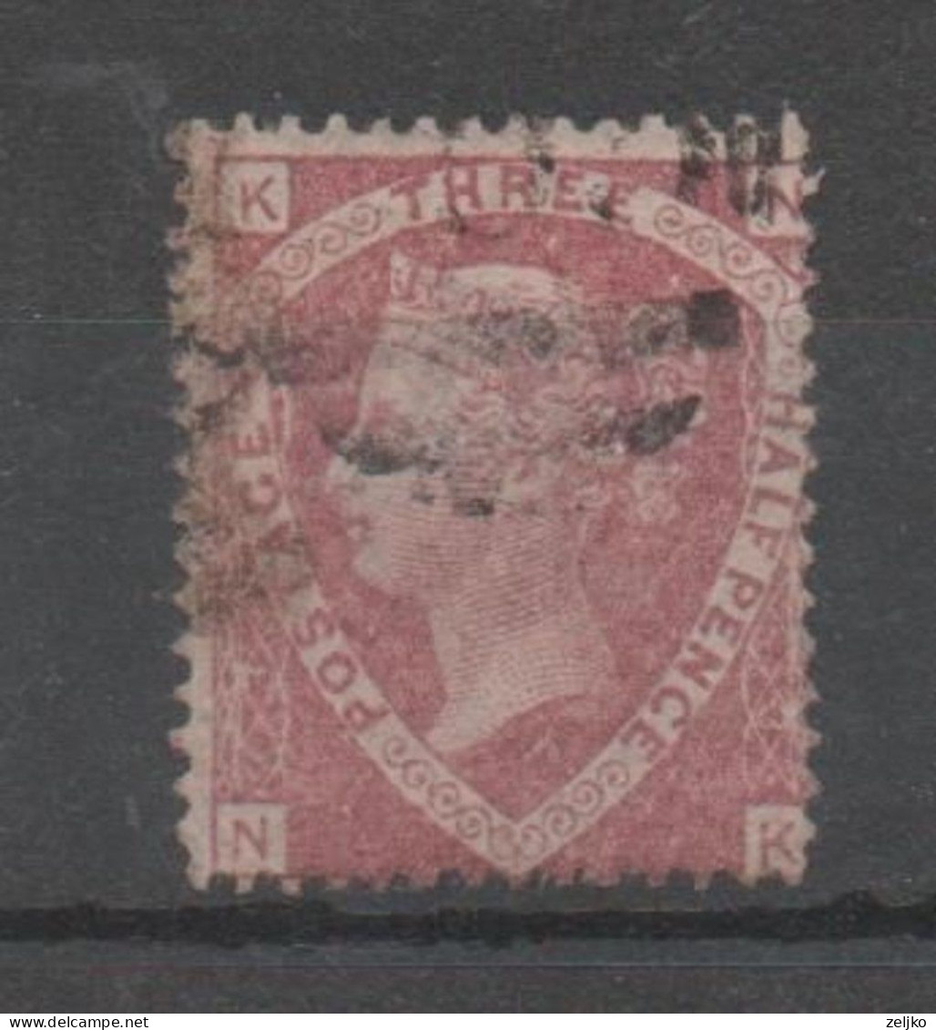 UK, GB, Great Britain, Used, 1876, Michel 37 - Used Stamps