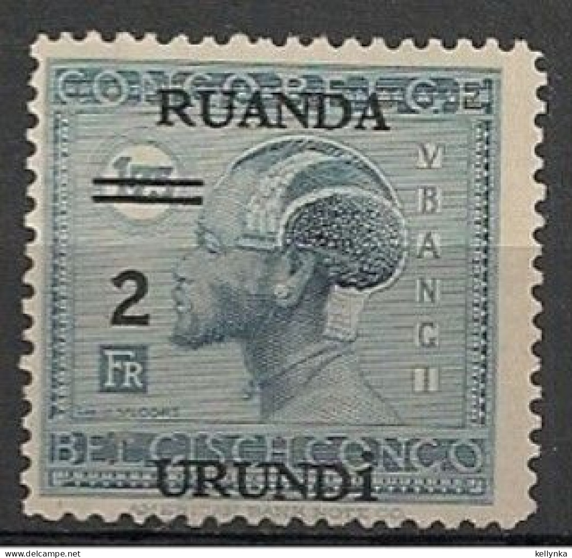 Ruanda Urundi - 91 - Meulemans - Surcharge - 1941 - MNH - Ungebraucht