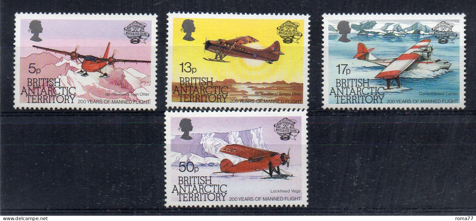 EDY235 - BAT ANTARTICO BRITANNICO , Serie Integra *** AEREI - Andere & Zonder Classificatie