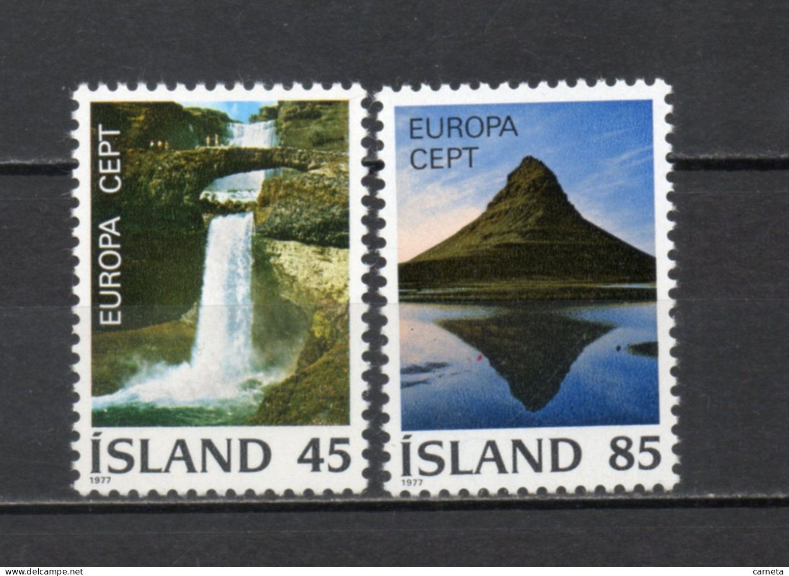 ISLANDE  N° 475 + 476   NEUFS SANS CHARNIERE COTE  4.50€    EUROPA - Neufs