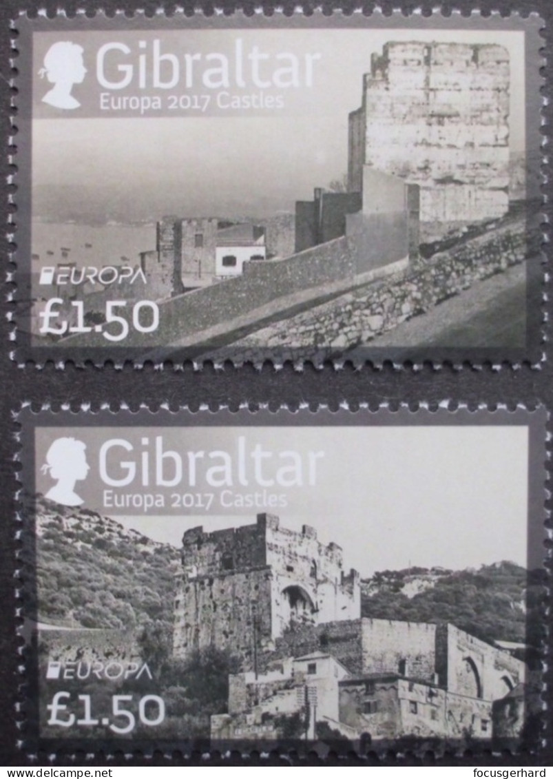 Gibraltar   Europa Cept   Burgen Und Schlösser 2017    ** - 2017