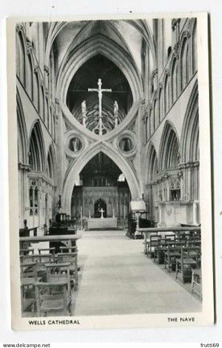 AK 187651 ENGLAND - Wells Cathedral - The Nave - Wells