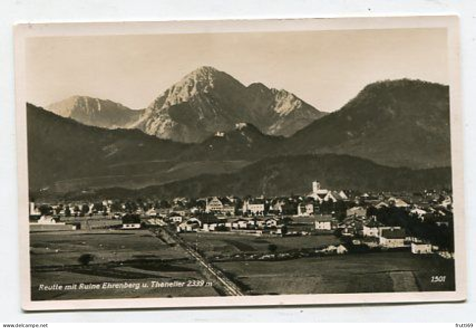 AK 187678 AUSTRIA - Reutte Mit Ruine Ehrenberg U. Thaneller - Reutte