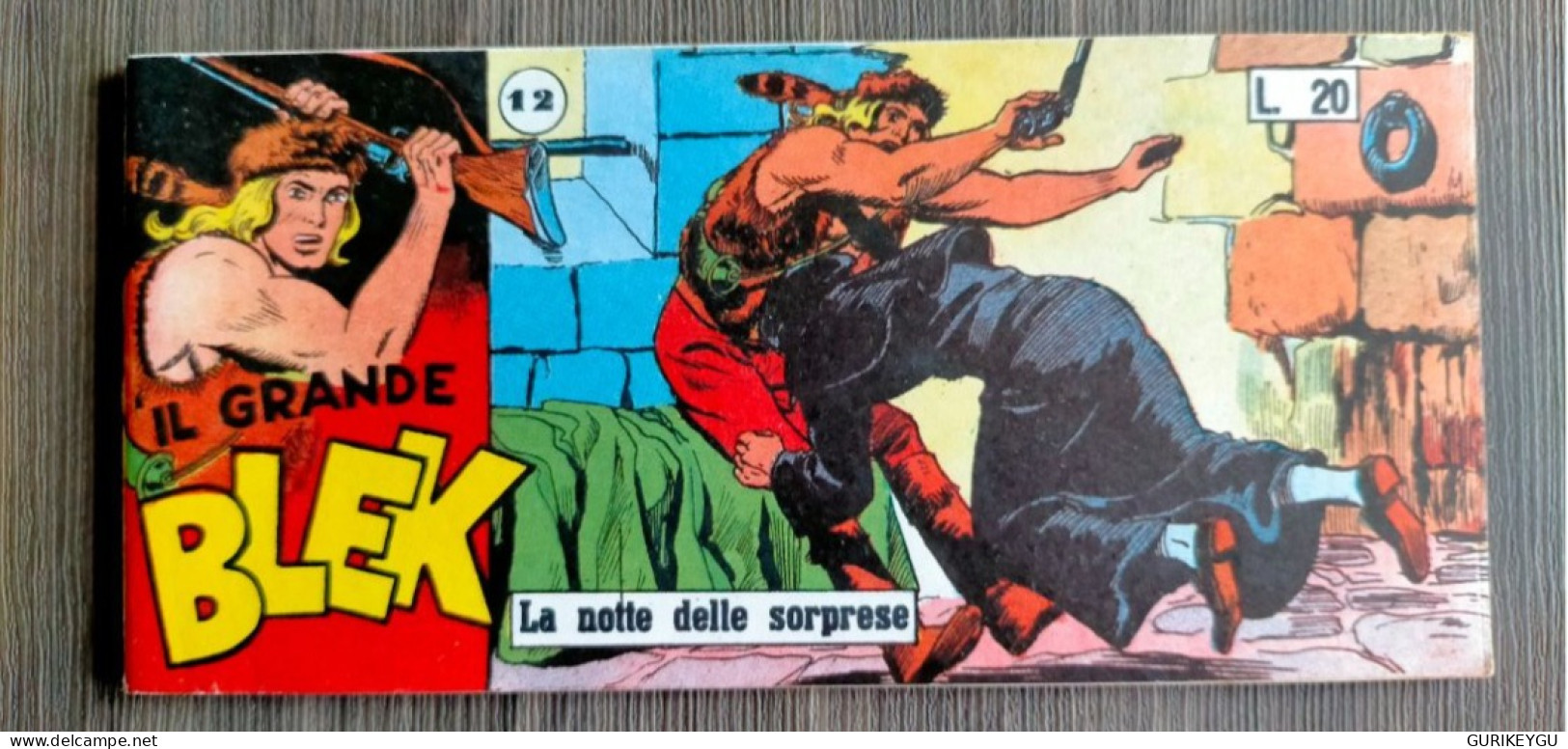 IL GRANDE BLEK N° 12 Du 23/12/1956 FRECCIA Le Grand Blek En état NEUF - Blek