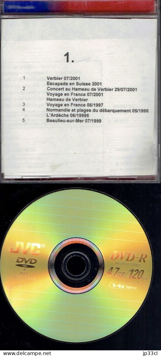 Hameau De Verbier En 2001, Plages Du Débarquement En 1998, Ardèche En 1995, Beaulieu-s-Mer En 1999 - Voyage