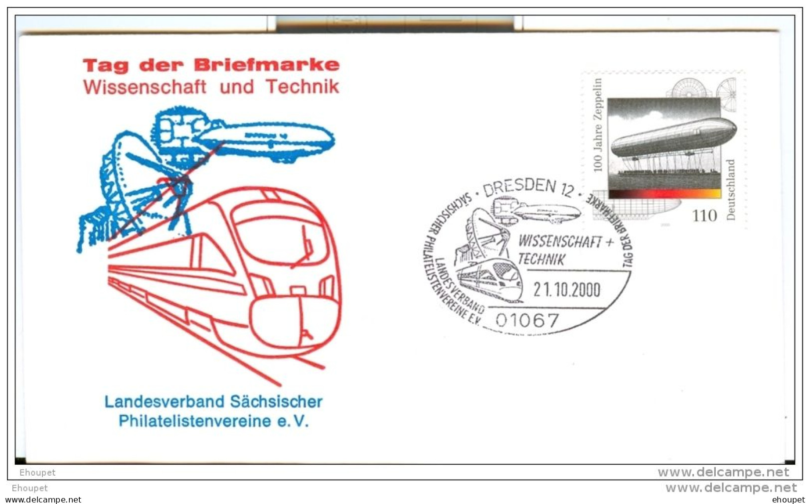 FDC DREDEN 21 OCTOBRE 2000   - Sonstige & Ohne Zuordnung