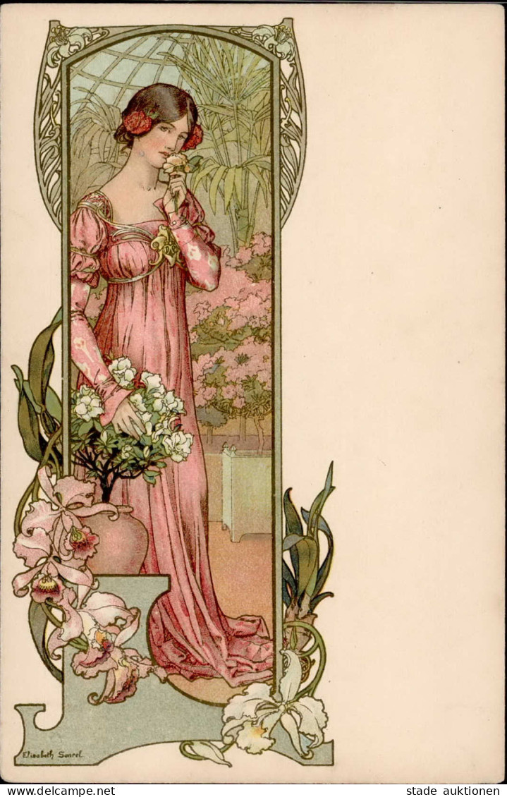 Jugendstil Sonrel, Elisabeth I-II Art Nouveau - Autres & Non Classés