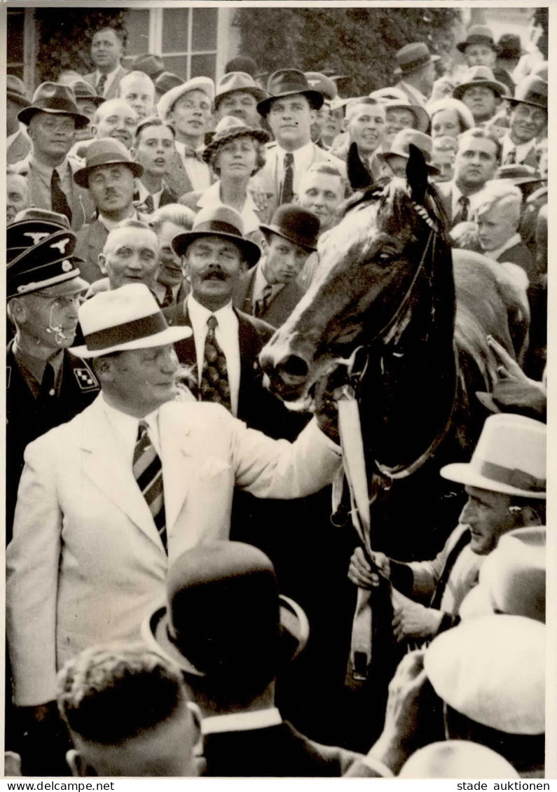 GOERING WK II - Beim DEUTSCHEN DERBY HAMBURG 1939 S-o I - Guerre 1939-45