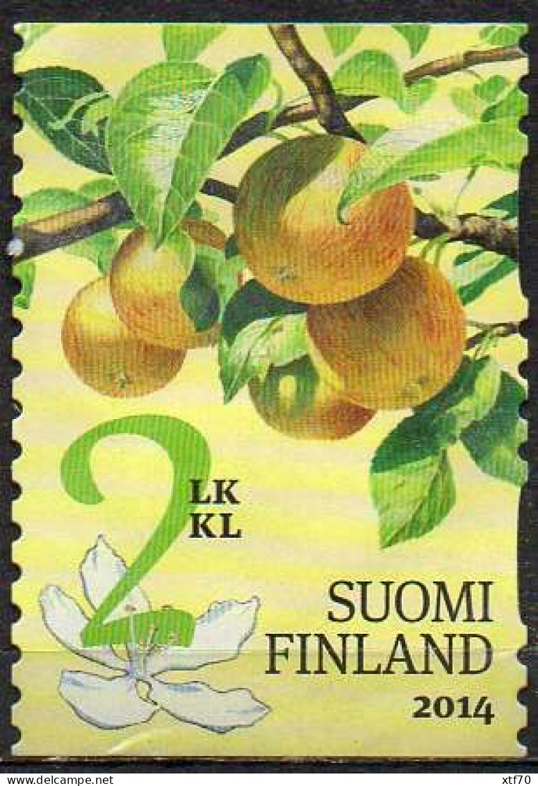 FINLAND 2014 Garden Fruits. 2Lk Apples - Usati