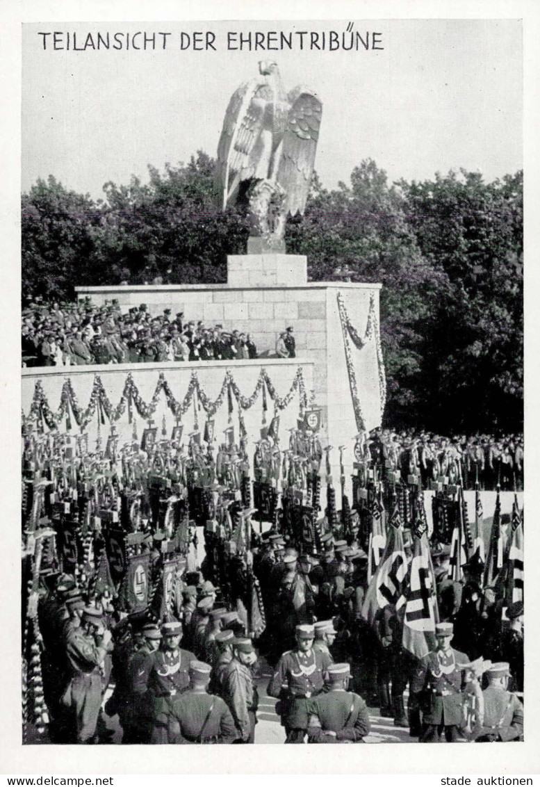 REICHSPARTEITAG NÜRNBERG 1934 WK II - Teilansicht Der Ehrentribühne I - Oorlog 1939-45