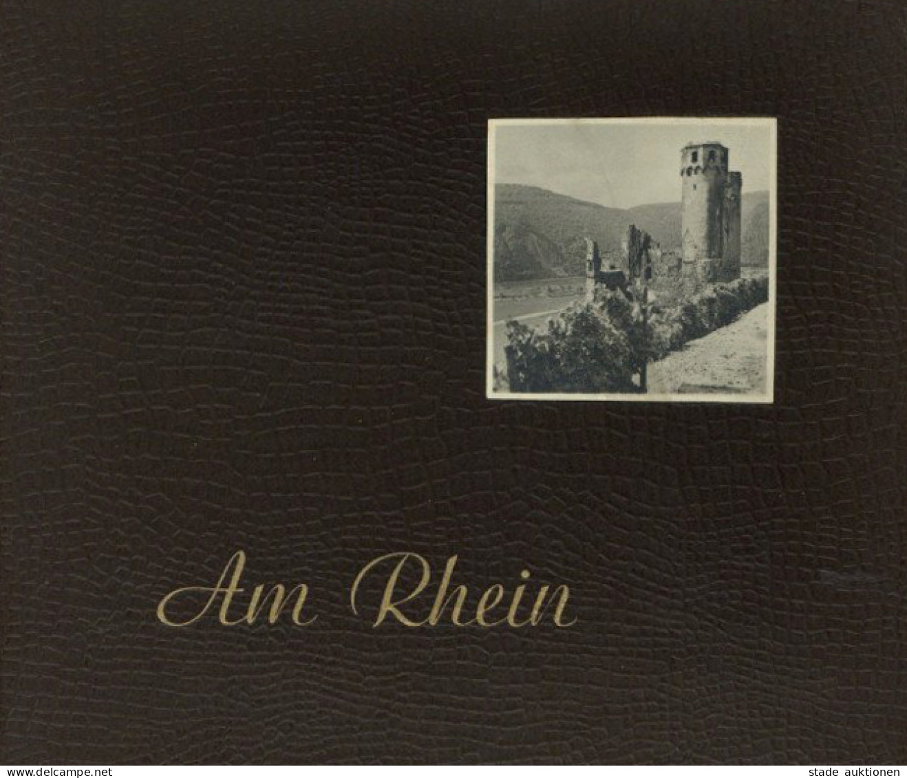 Raumbildalbum Am Rhein, Burgen Dome Städte Am Rhein, Vollständig Mit Brille Und 24 Bildern II - War 1939-45