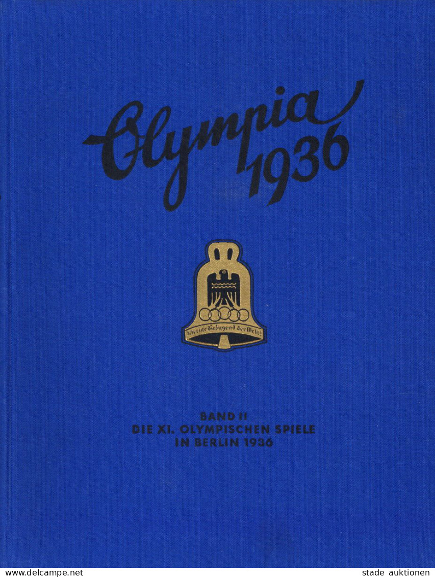 Sammelbild-Album Olympia 1936 Band II Die XI. Olympischen Spiele In Berlin, Hrsg. Cigaretten-Bilderdienst Altona-Bahrenf - Oorlog 1939-45