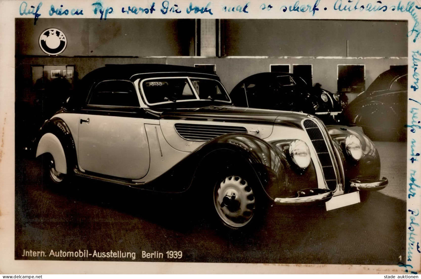 BERLIN IAA 1939 - Nr. 1 BMW Etwas Schmutzig II - Sonstige & Ohne Zuordnung