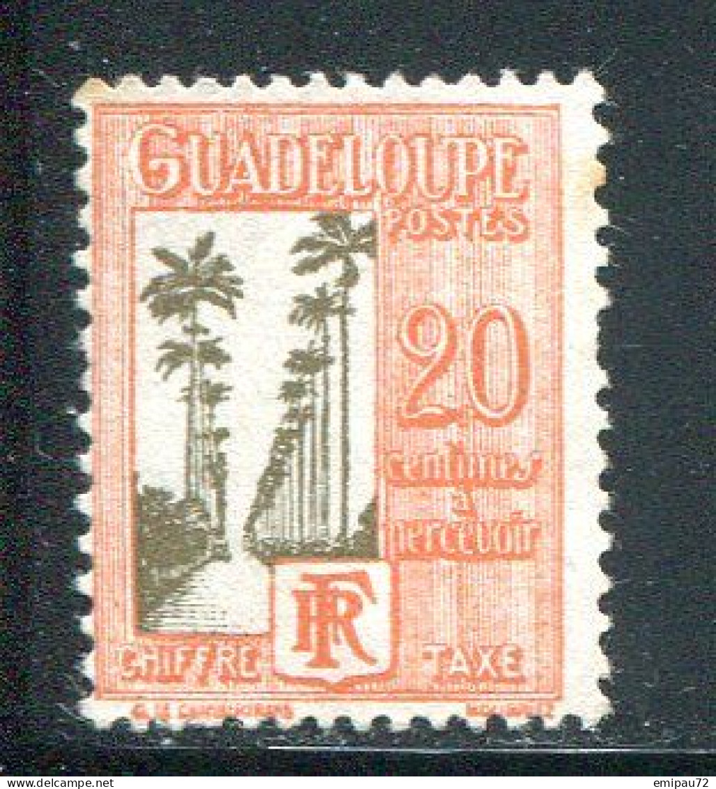 GUADELOUPE- Taxe Y&T N°30- Oblitéré - Strafport