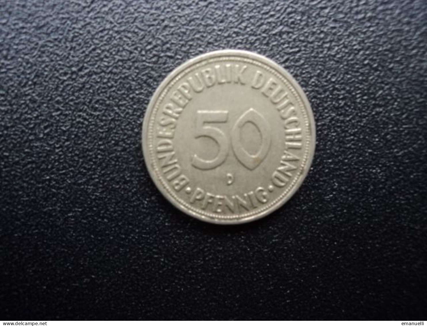 RÉPUBLIQUE FÉDÉRALE ALLEMANDE : 50 PFENNIG   1969 D   KM 109.1     SUP * - 50 Pfennig