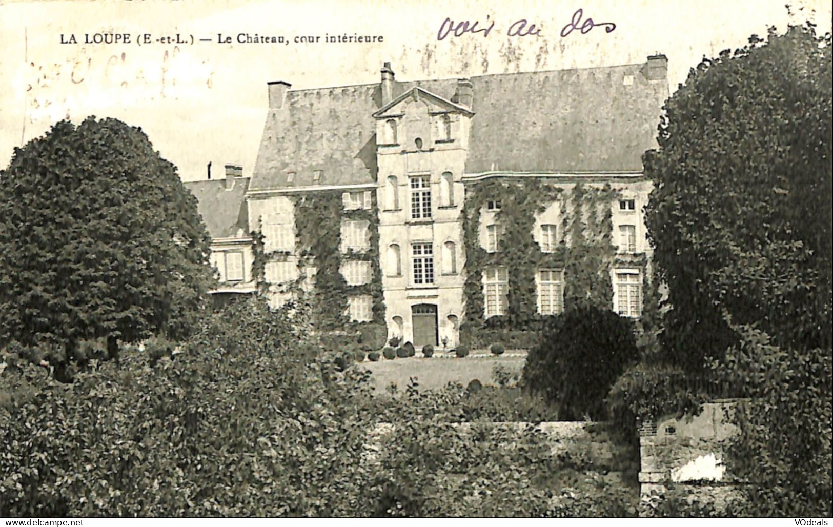 France (28) Eure Et Loire - La Loupe - Le Château - Cour Intérieure - La Loupe