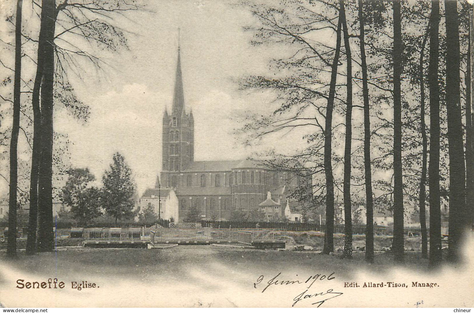 BELGIQUE SENEFFE EGLISE  - Seneffe