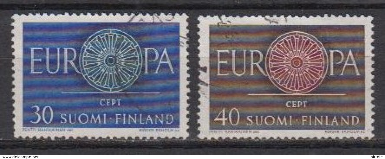 Europa/Cept, Finnland  526/26 , O  (K 2647) - 1960