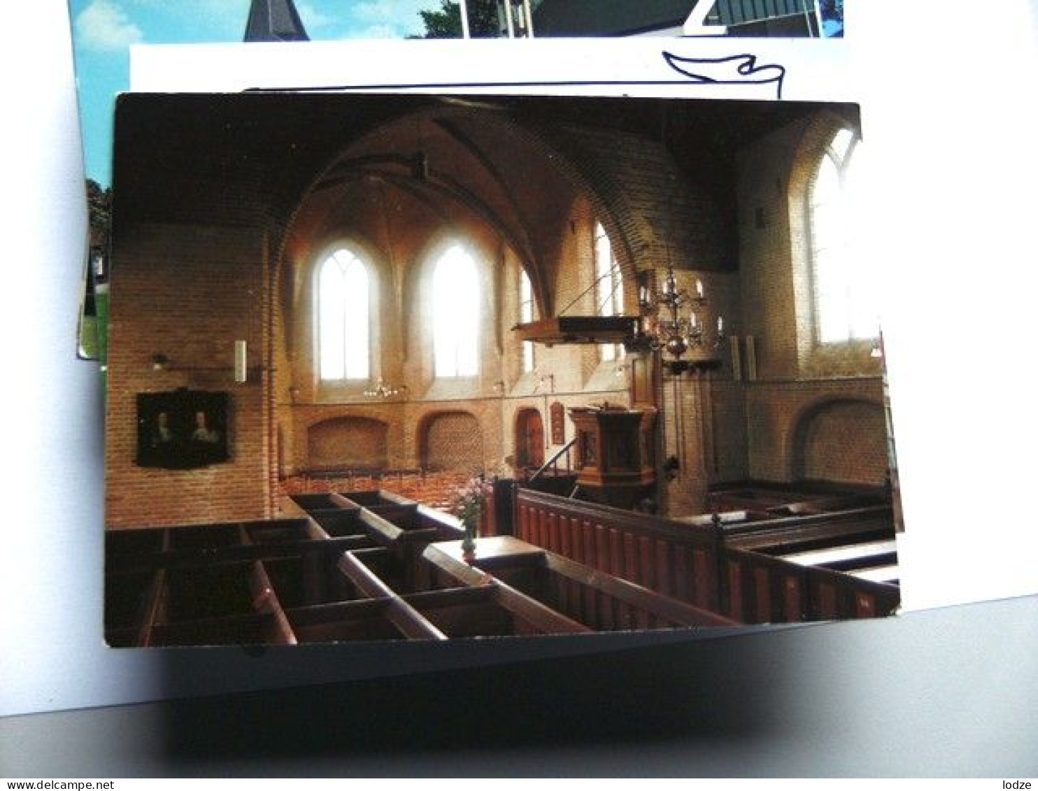 Nederland Holland Pays Bas Dwingeloo Met Interieur Nederlands Hervormde Kerk - Dwingeloo