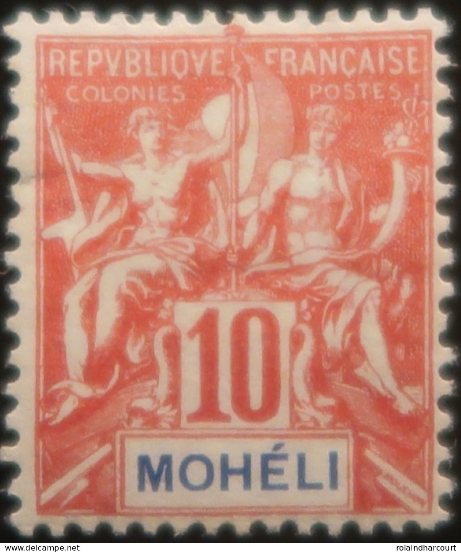 LP3972/230 - 1906/1907 - COLONIES FRANÇAISES - MOHELI - N°5 NEUF* LUXE - Ongebruikt