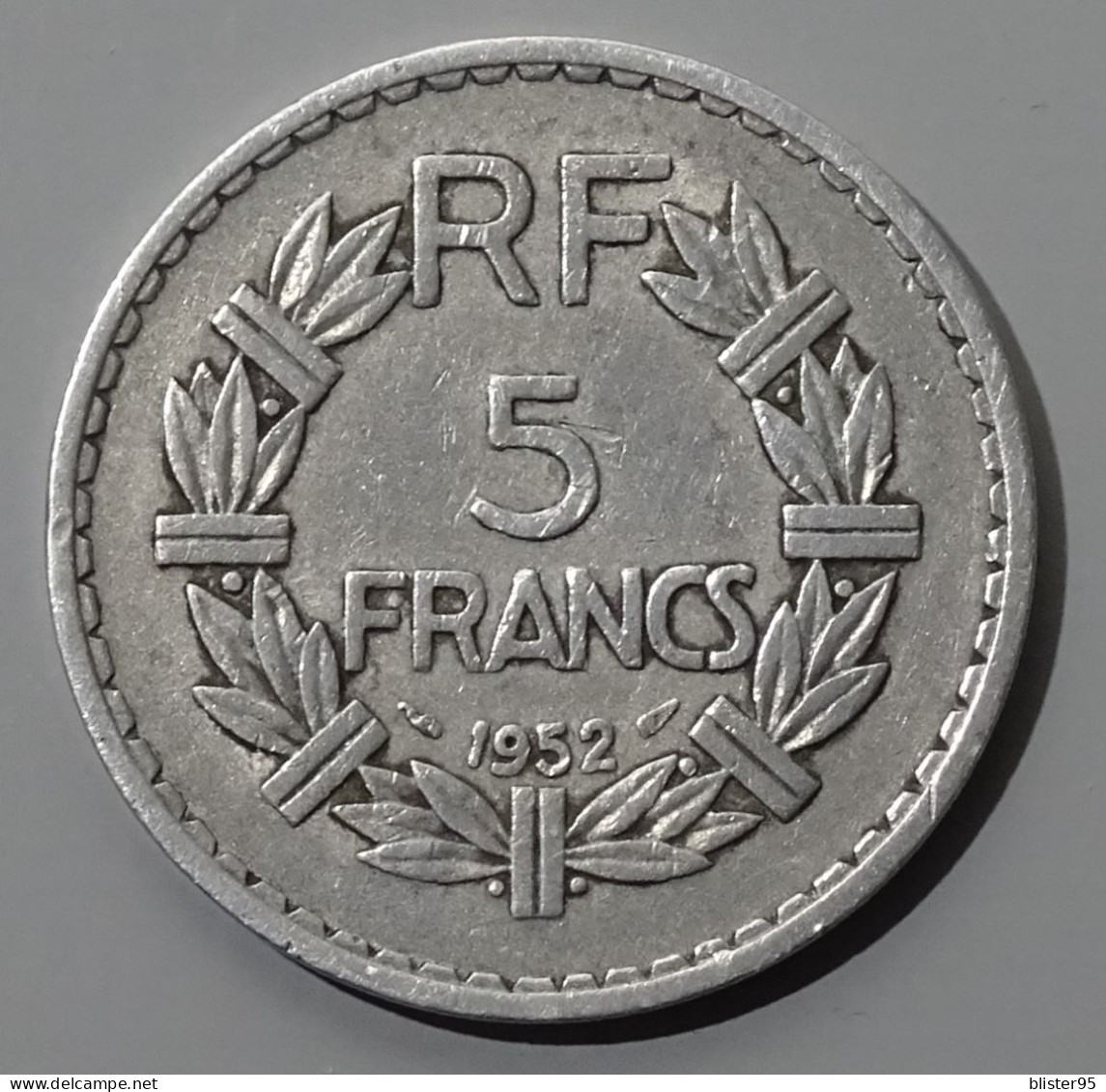 5 Francs 1952 Alu , Rare , Derniere Année De Frappe , En Ttb - 5 Francs