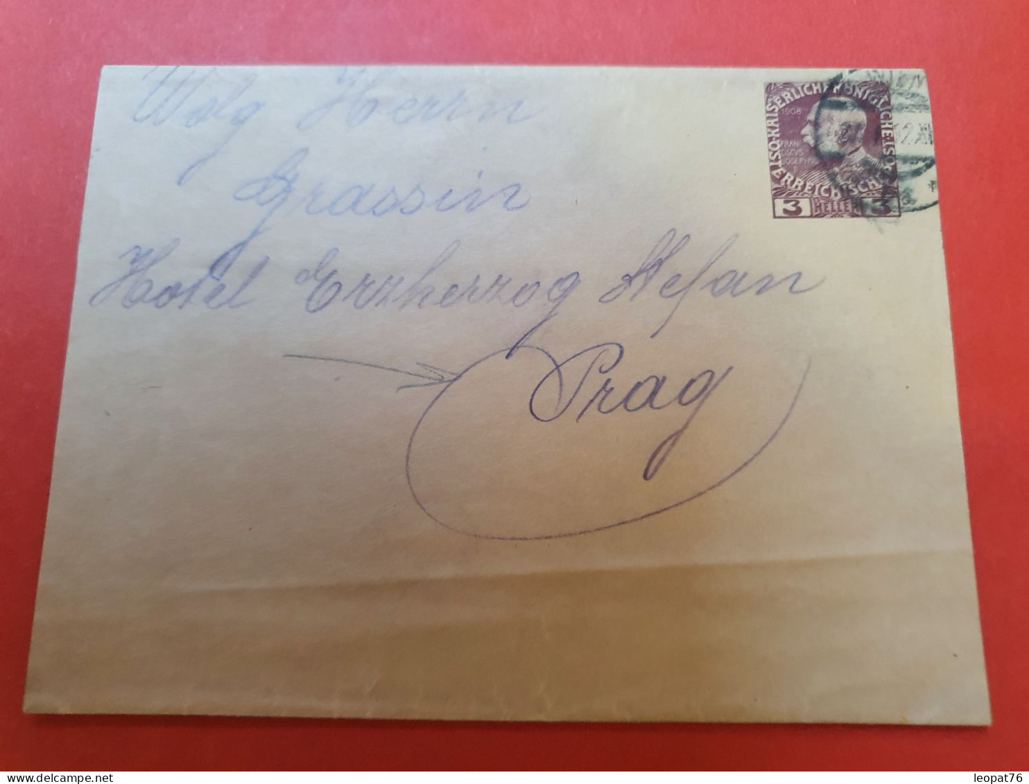 Autriche - Entier Postal De Wien Pour Prag - D 211 - Newspaper Bands