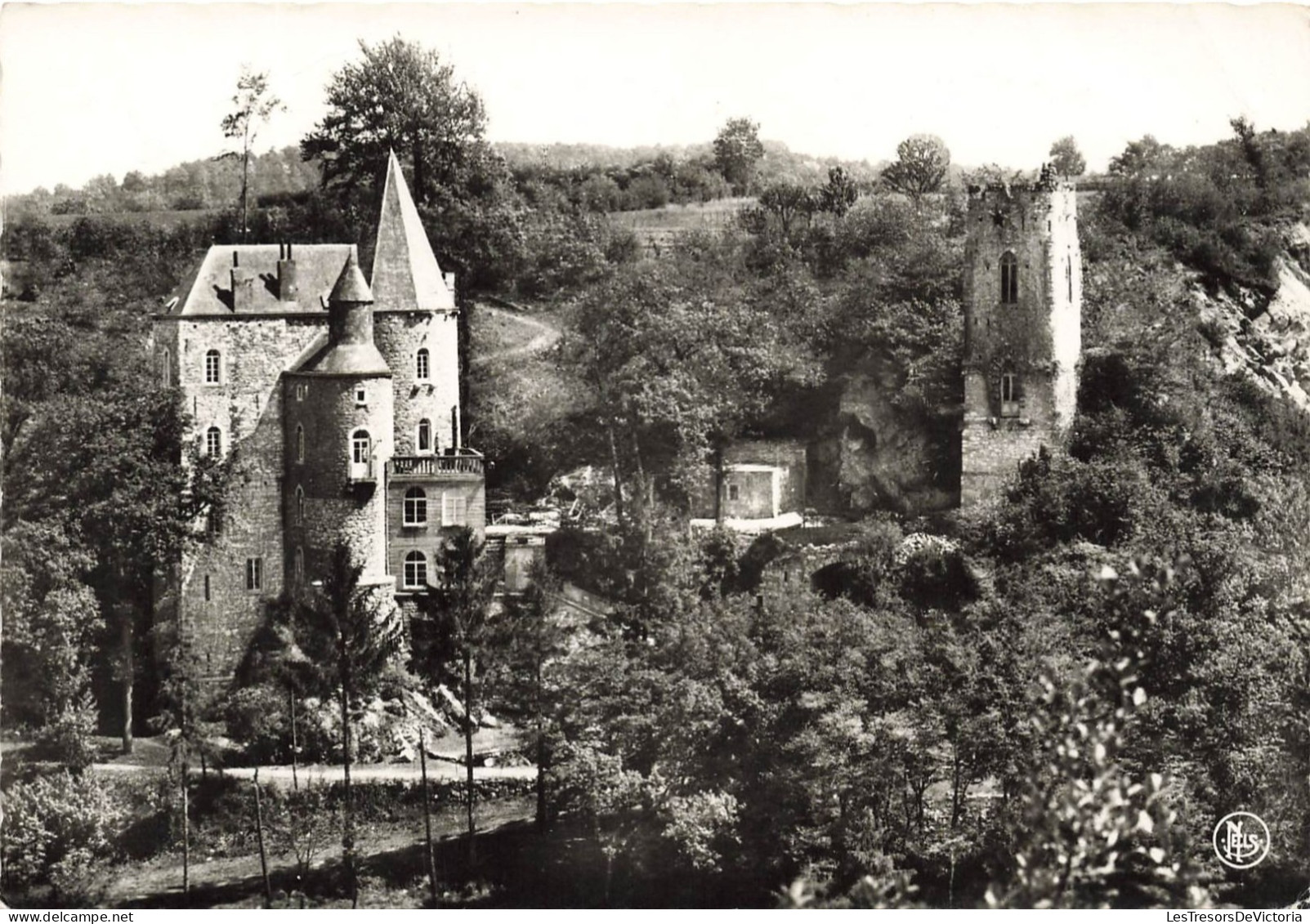 BELGIQUE - Floreffe - Tour Et Château Des Grottes - Carte Postale Ancienne - Floreffe