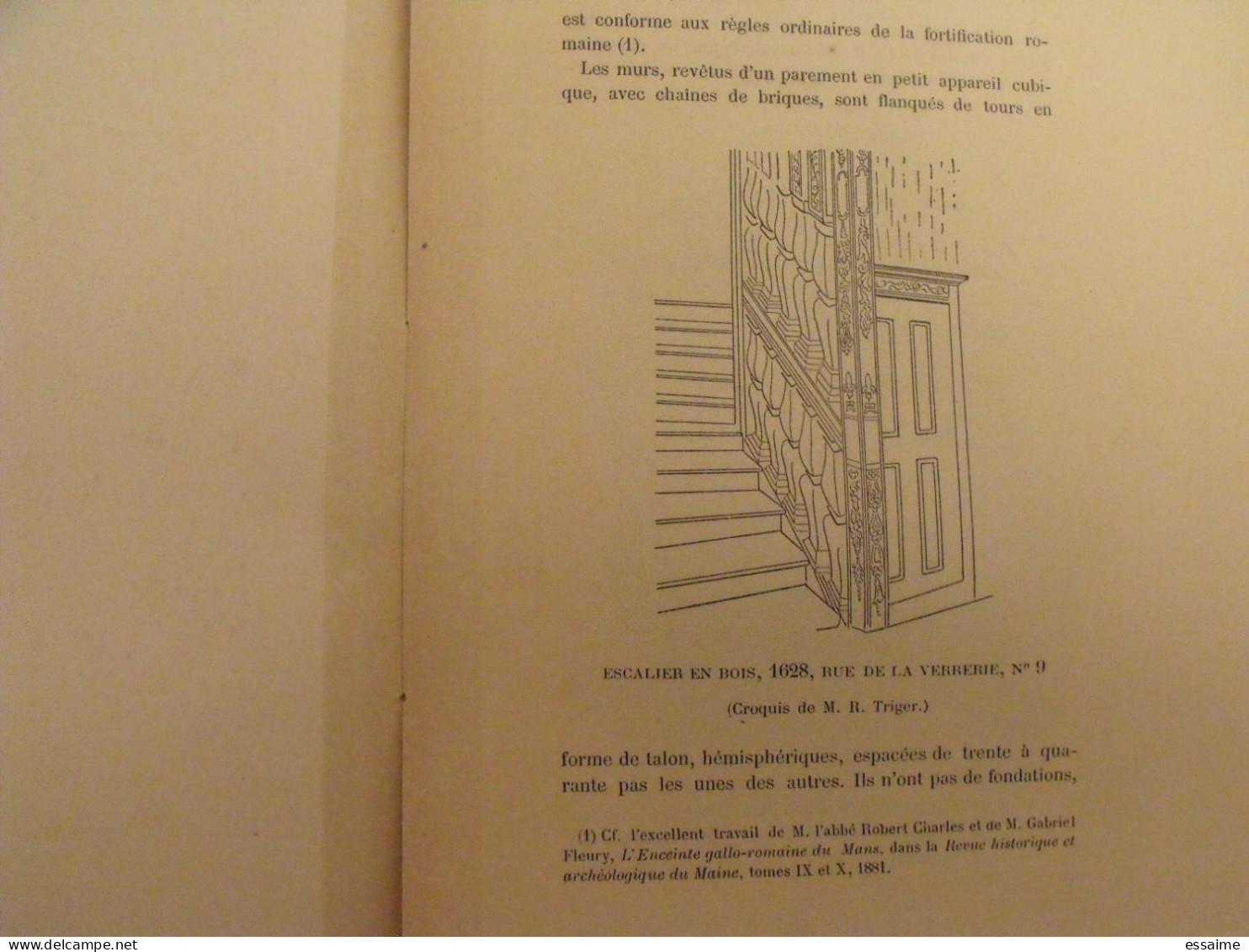 revue historique et archéologique du Maine. année 1903, 2ème semestre (3 livraisons). tome LIV. Mamers, Le Mans