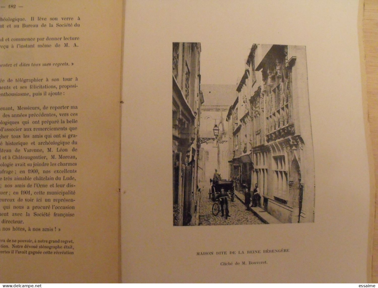 revue historique et archéologique du Maine. année 1903, 2ème semestre (3 livraisons). tome LIV. Mamers, Le Mans