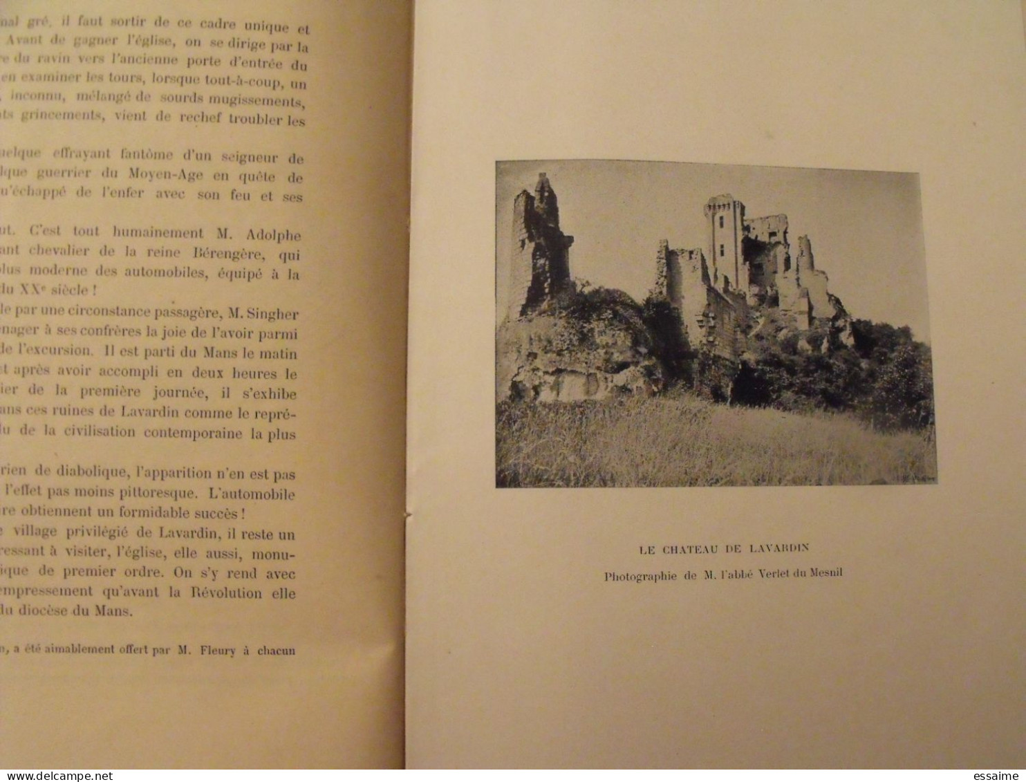 revue historique et archéologique du Maine. année 1904, 2ème semestre (3 livraisons). tome LVI. Mamers, Le Mans