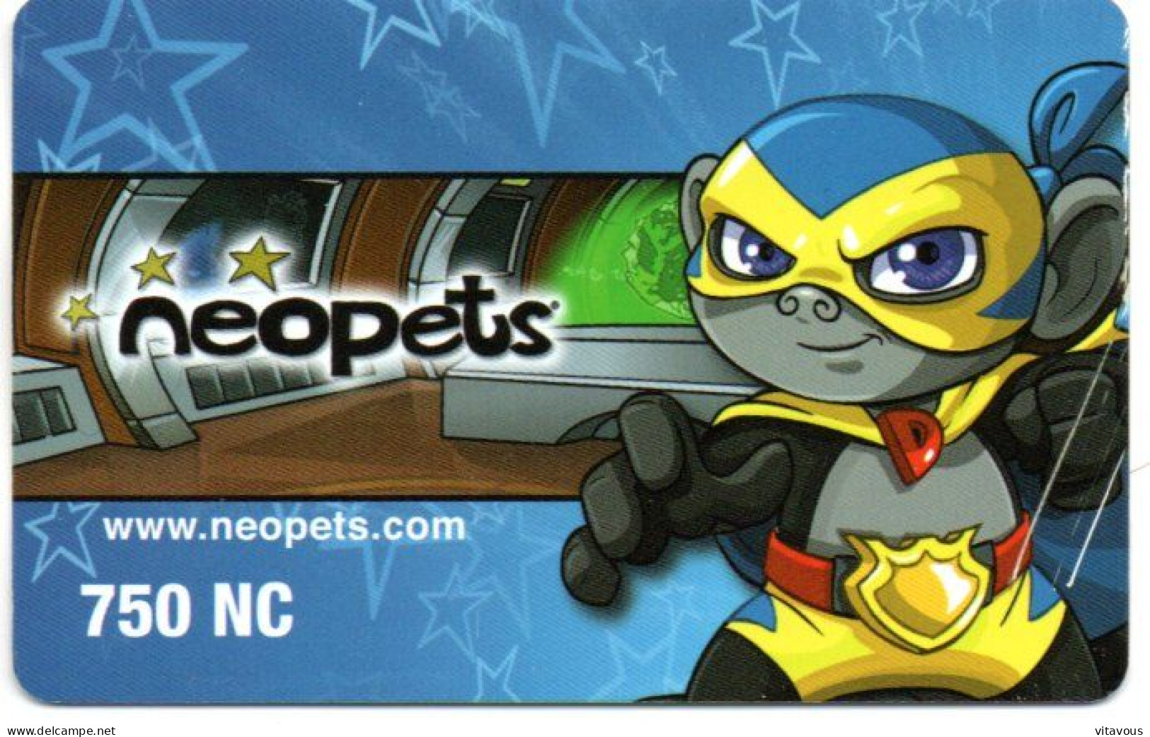 Neopets  Neocash  Carte FASTCARD Card (F 466) - Autres - Asie