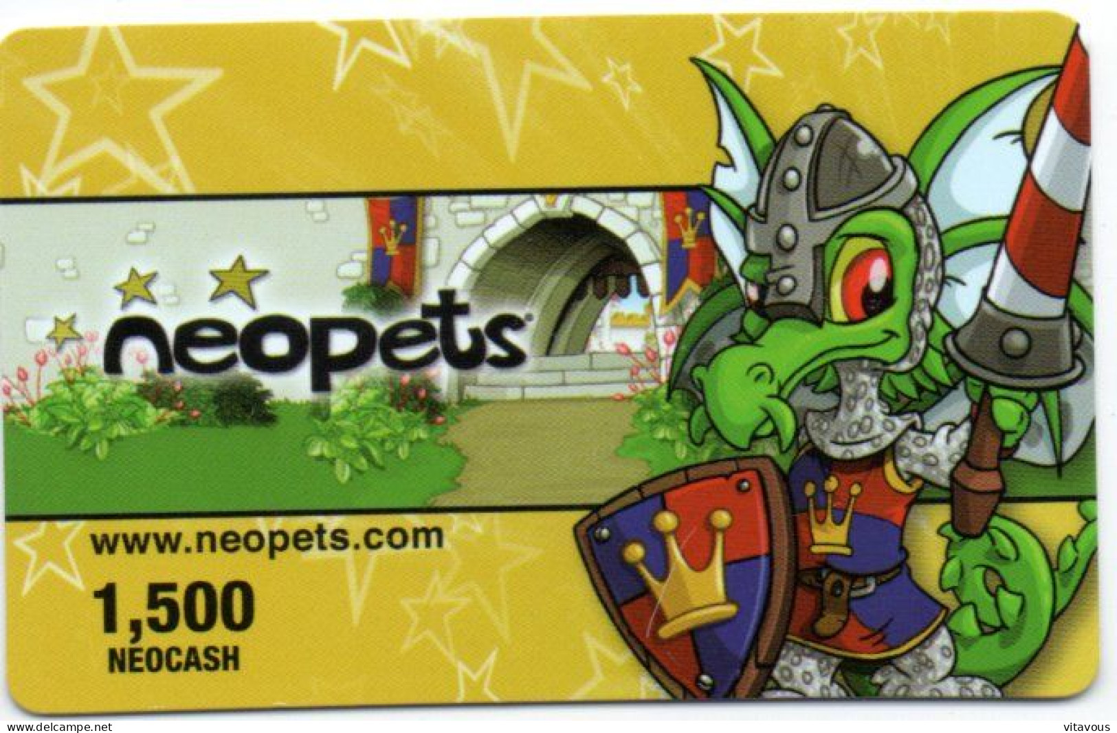 Neopets  Neocash  Carte Magnéique FASTCARD Card (F 468) - Autres - Asie