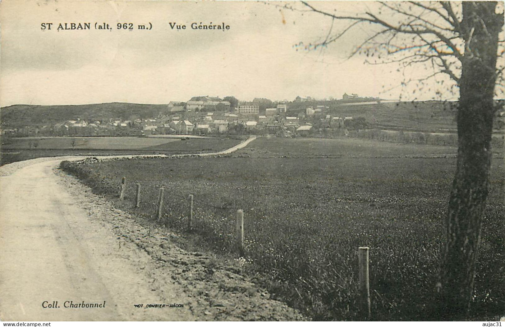 Dép 48 - St - Saint Alban Sur Limagnole - Vue Générale - état - Saint Alban Sur Limagnole