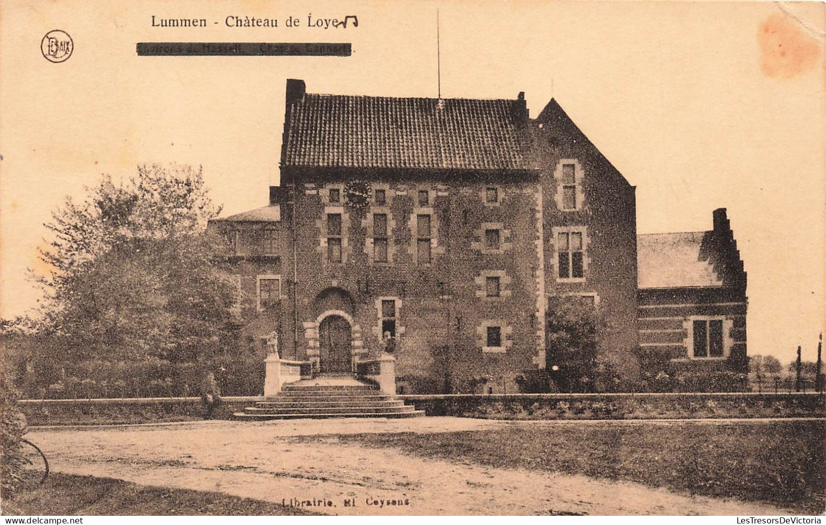 BELGIQUE - Lummen - Château De Loyer - Carte Postale Ancienne - Lummen