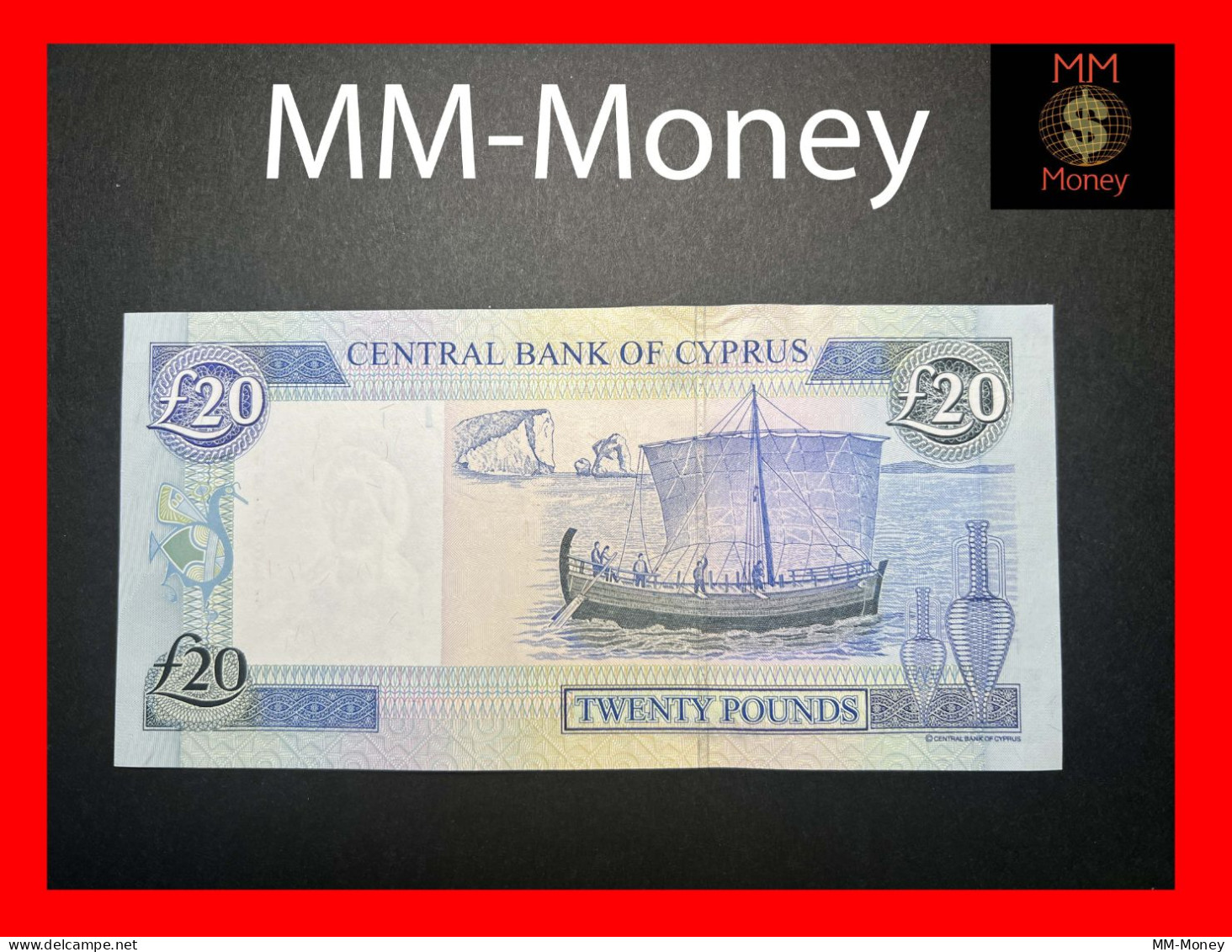 CYPRUS  20 £  1.4.2004  P. 63  UNC - Chypre